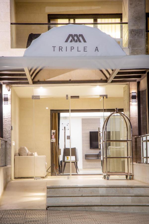 Triple A Hotel Suites Ammán Kültér fotó